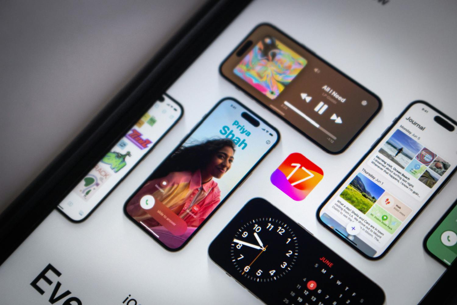 iOS 17 till iPhone Härär iOS 17